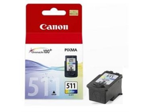 CANON 511 KARTUŞ - Canon CL-511 Renkli Kartuş 